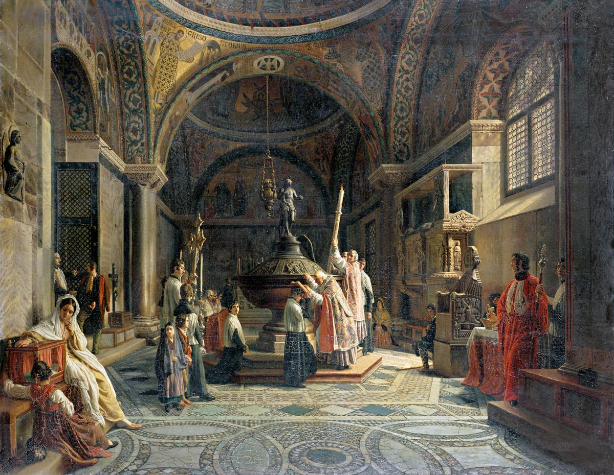 Taufkapelle der Markuskirche in Venedig