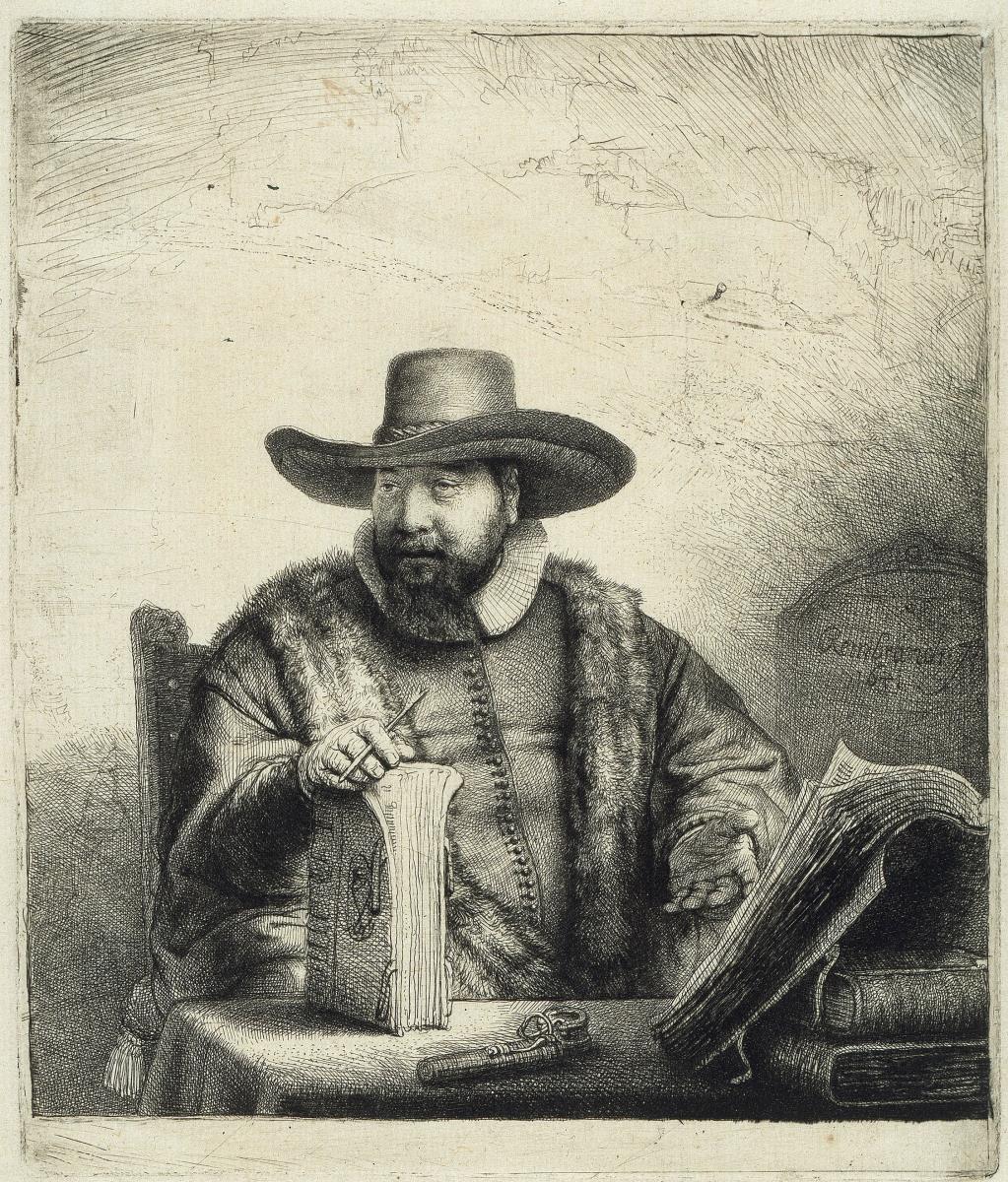 Porträt des Predigers Cornelis Claesz. Anslo