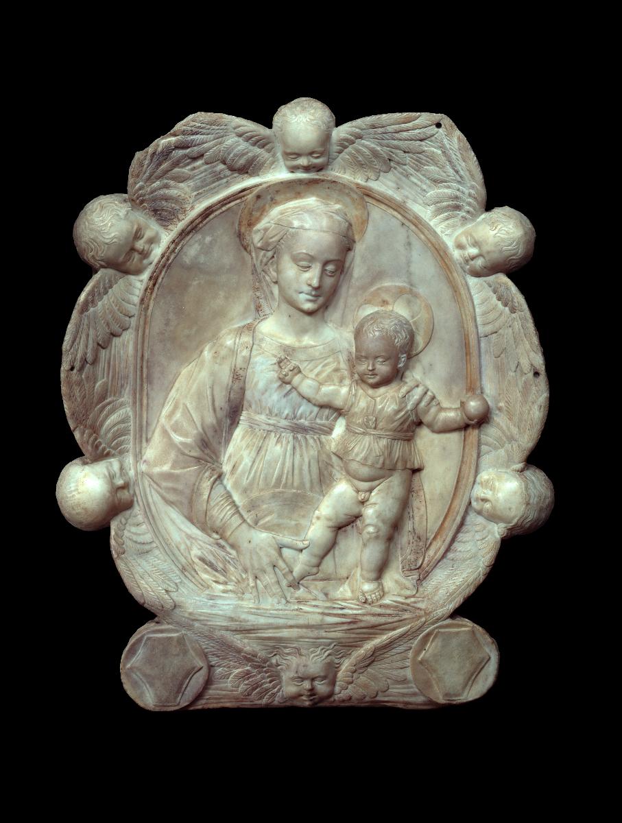 Madonna im Engelkranz