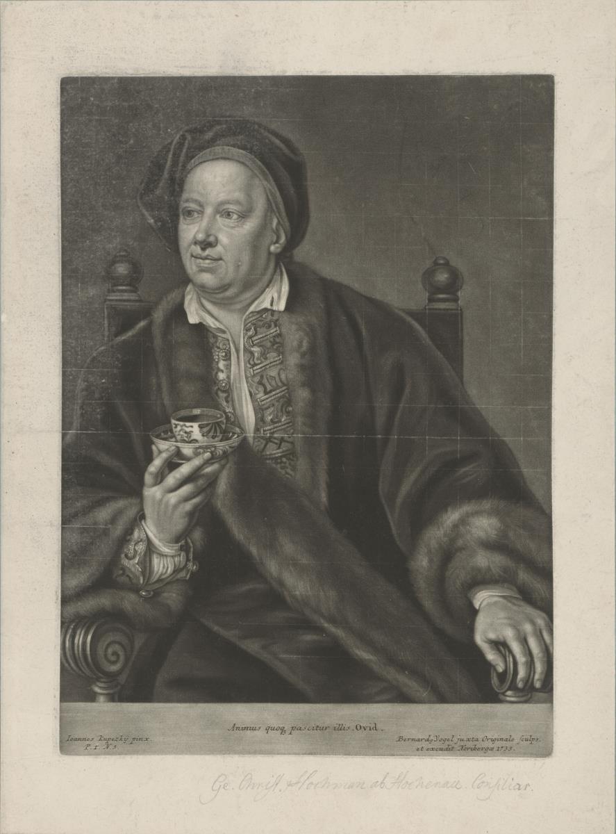 Porträt des Georg Christoph Hochmann von Hochenau