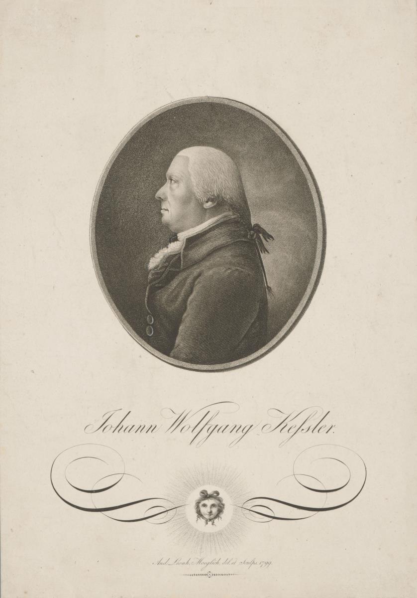 Porträt des Johann Wolfgang Kessler