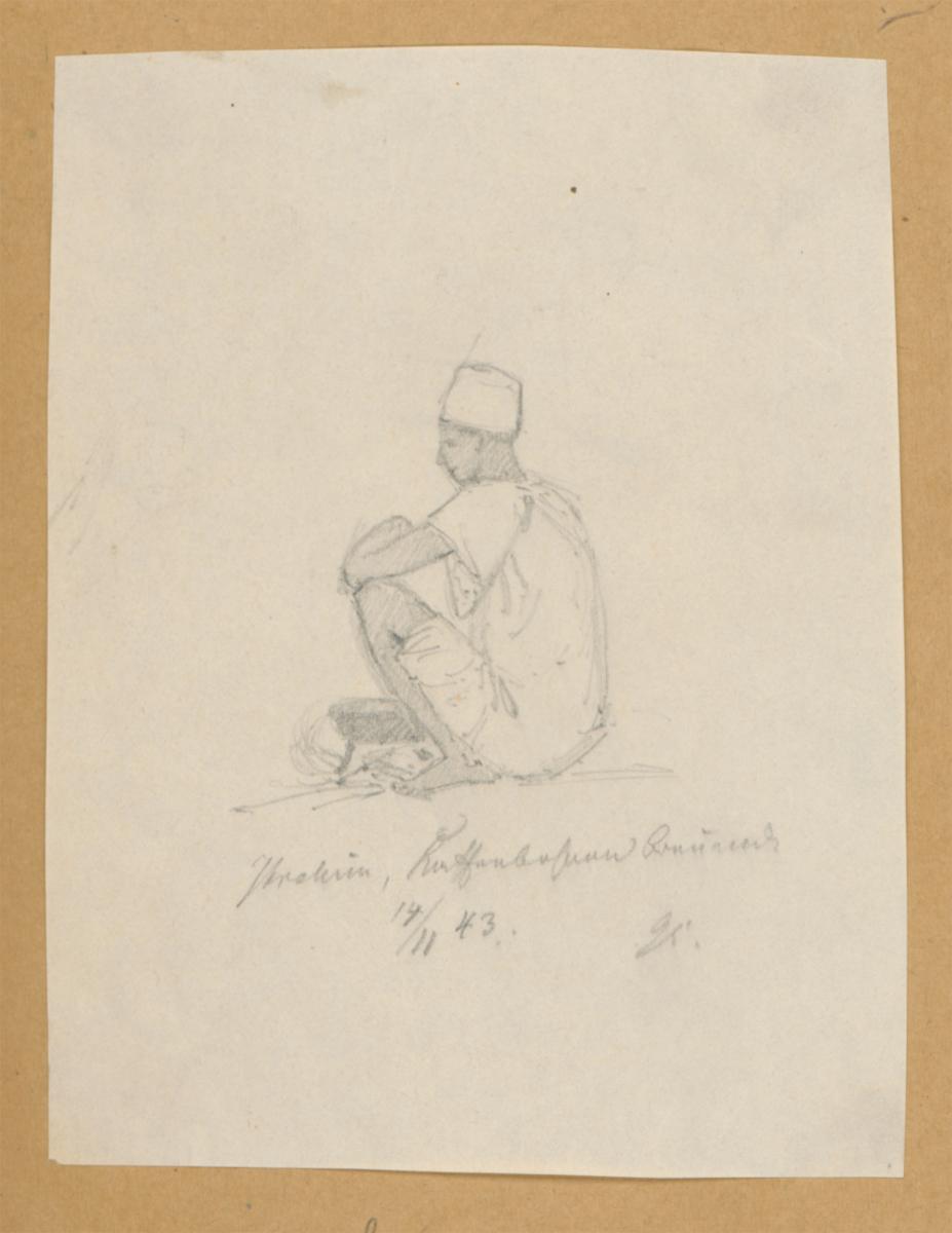 Ägypten-Expedition, Ibrahim, Diener der Expedition