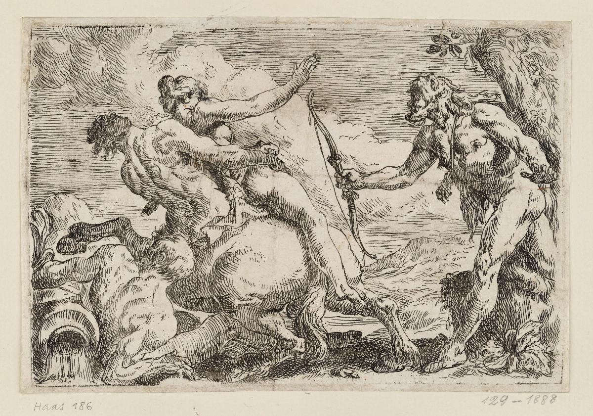 Herkules mit Nessus und Deianira