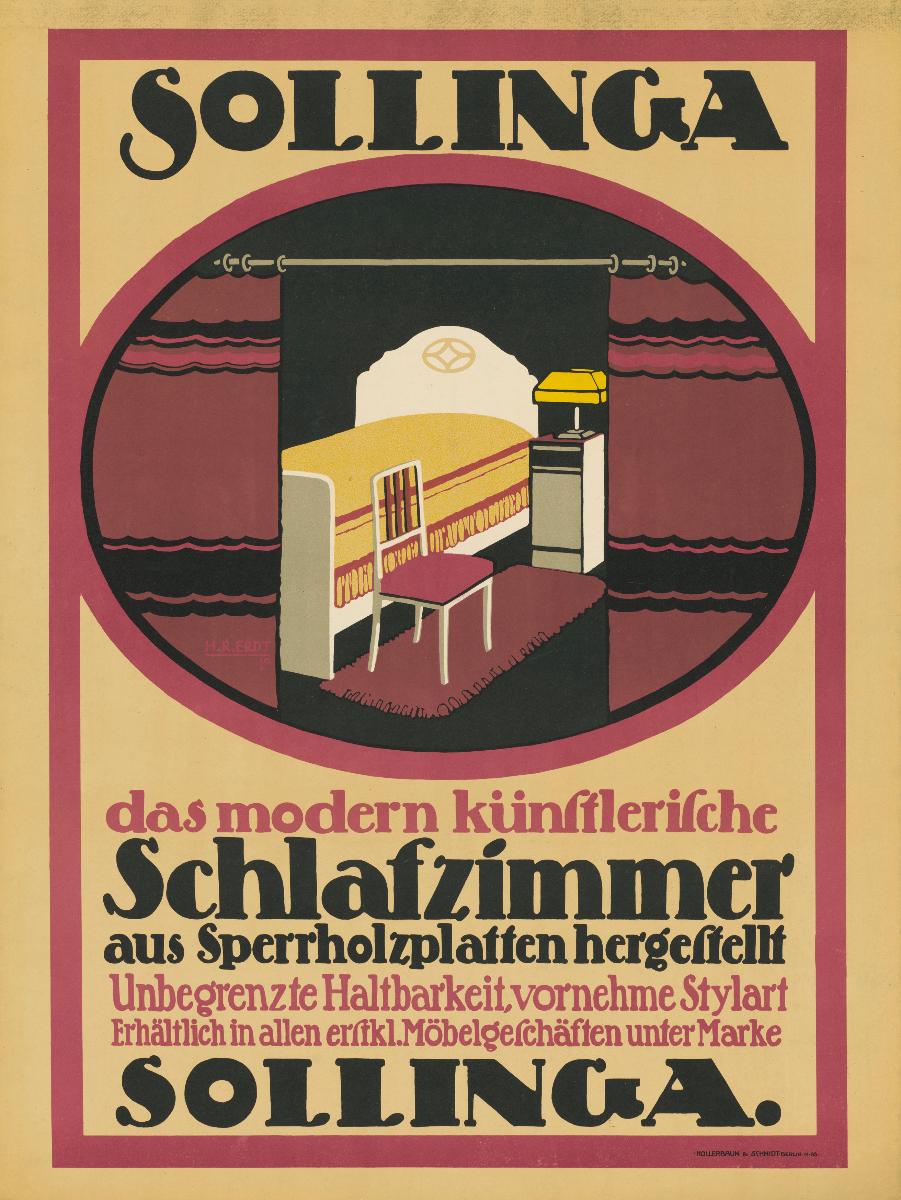 Sollinga das moderne künstlerische Schlafzimmer