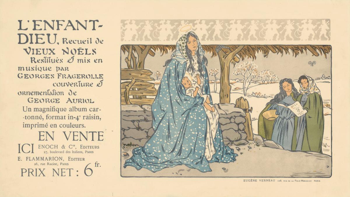 L'enfant-dieu. Recueil de vieux Noels