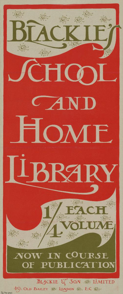 Blackie's School and Home Library