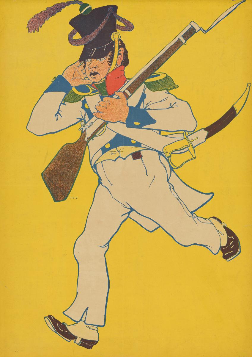 Infanterist in Uniform der Zeit zwischen  1810 und 1830