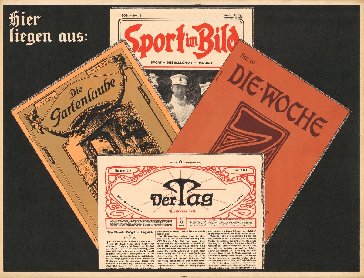 Sport im Bild. Die Gartenlaube. Die Woche. Der Tag