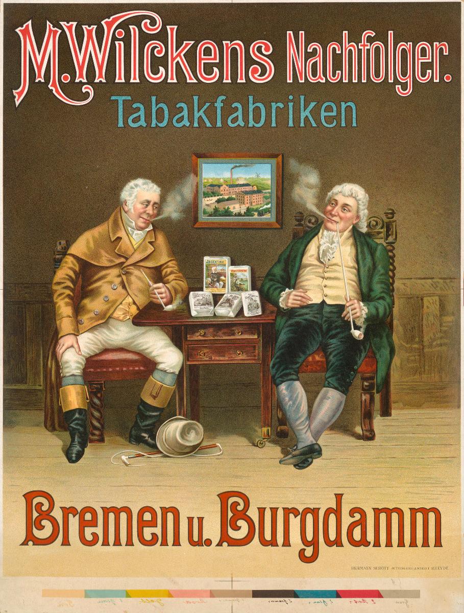 M. Wilckens Nachfolger. Tabakfabriken Bremen und Burgdamm