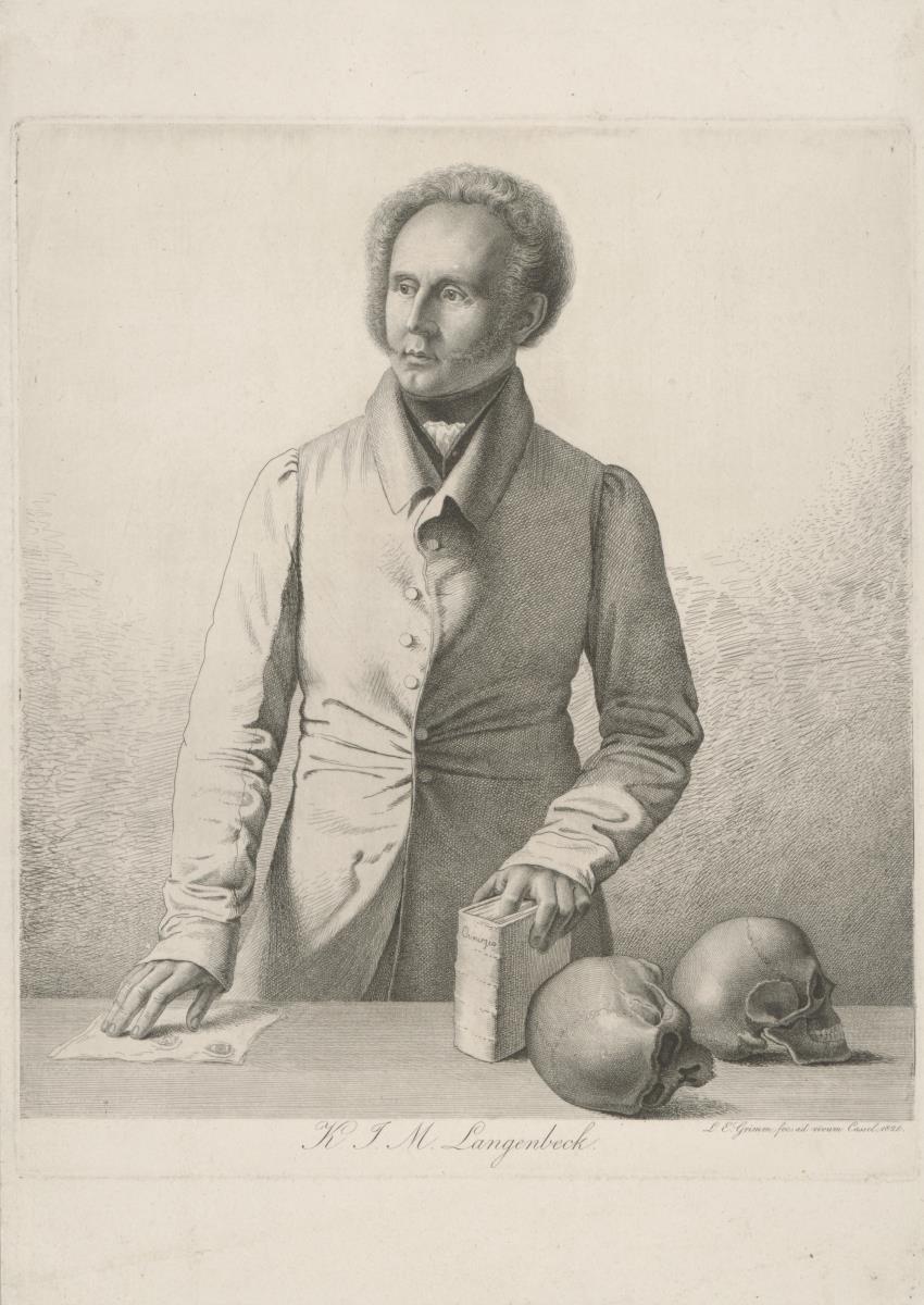 Porträt des Conrad Johann Martin Langenbeck