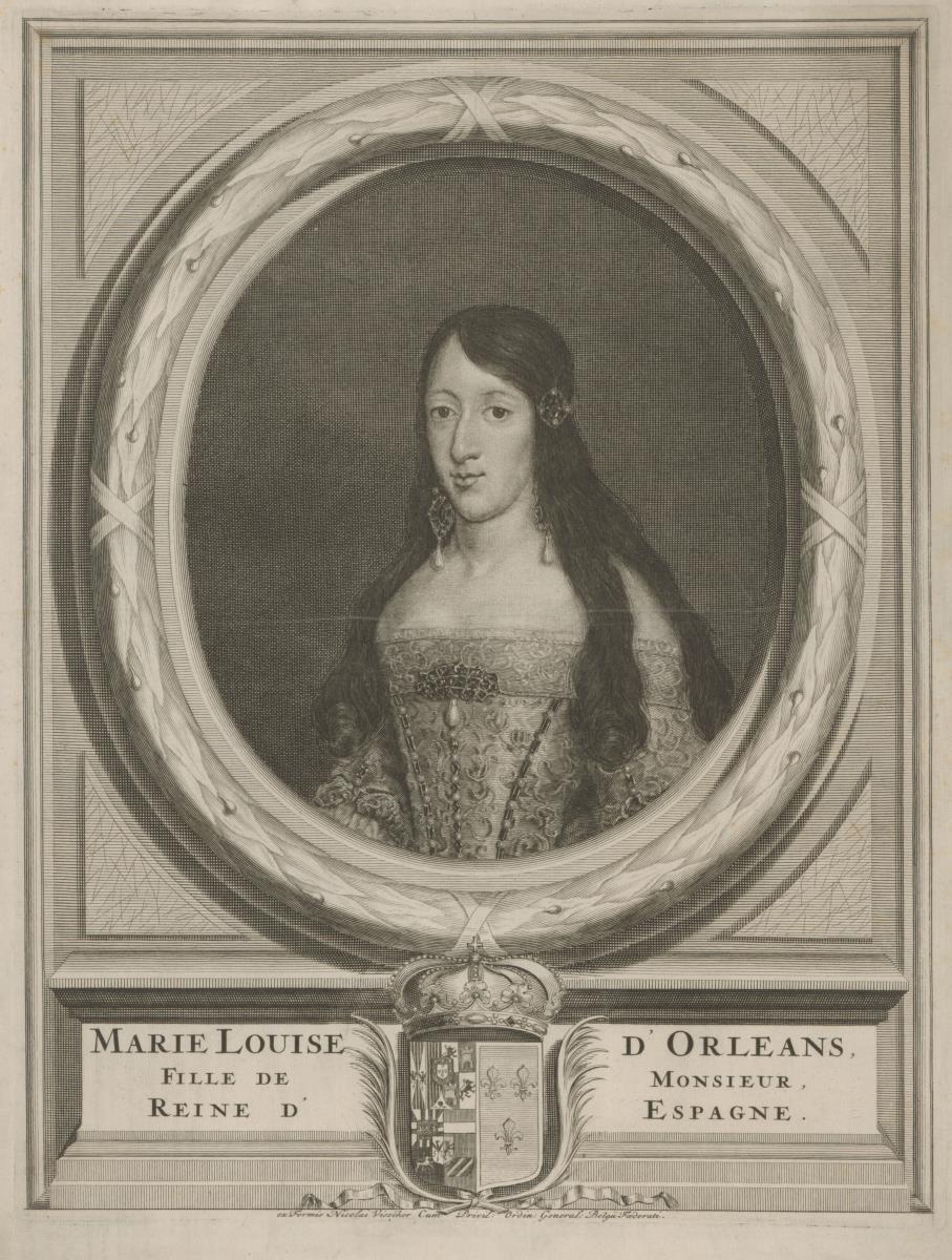 Porträt der Marie Louise d'Orléans, Königin von Spanien