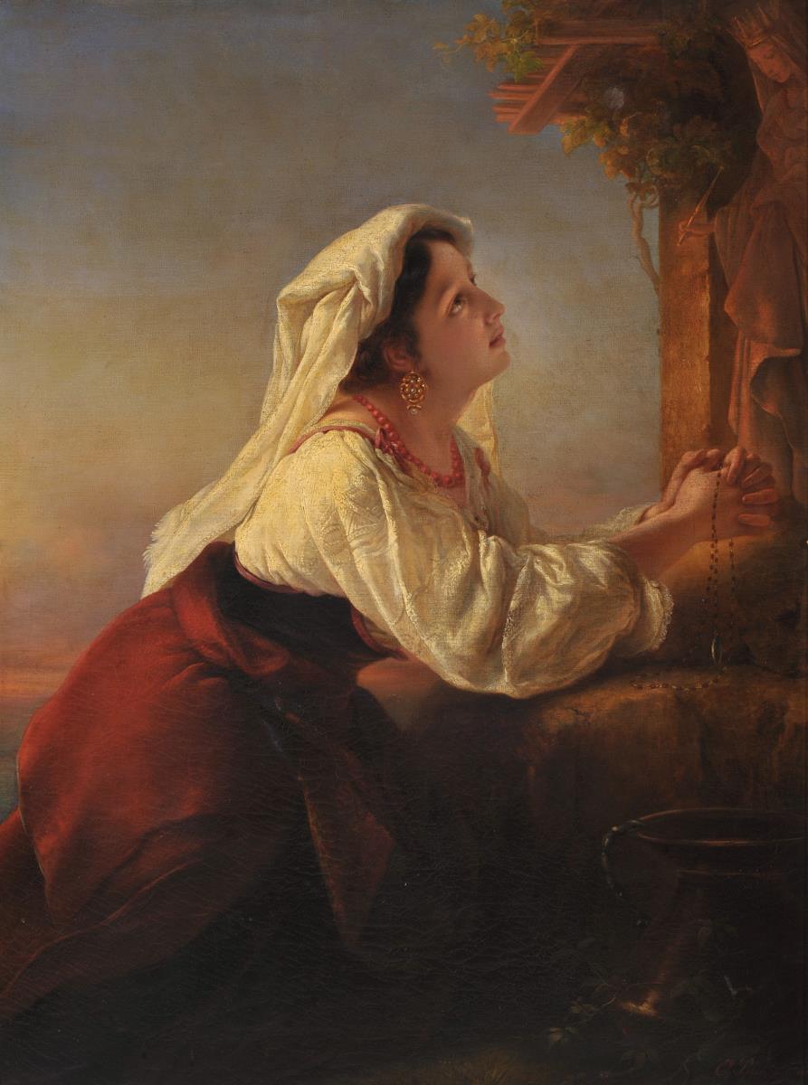 Die Betende (Ave Maria)