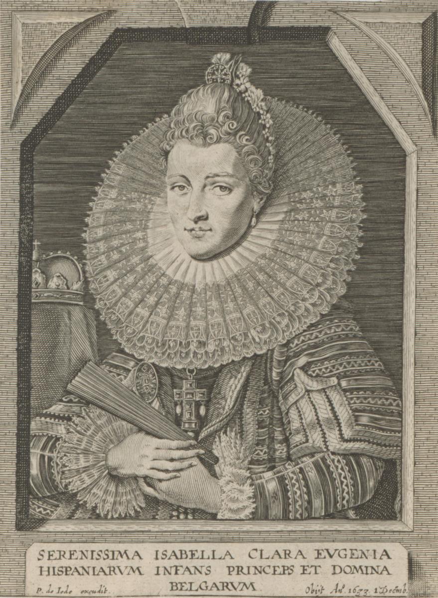 Porträt der Isabella Clara Eugenia, Infantin von Spanien