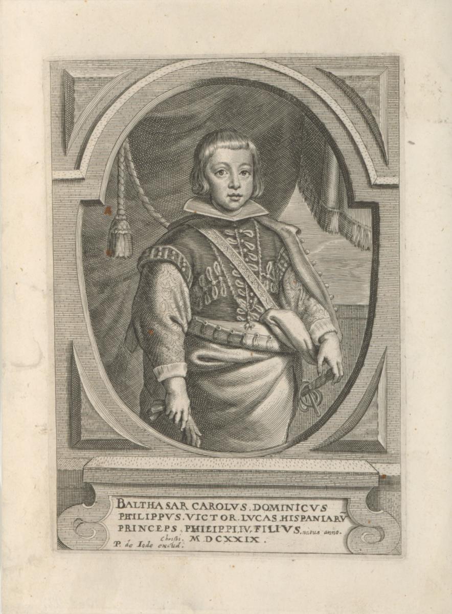 Porträt des Baltasar Carlos, Infant von Spanien