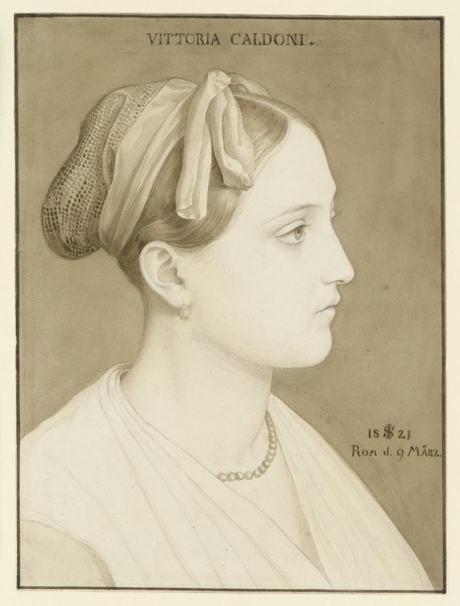 Bildnis der Vittoria Caldoni