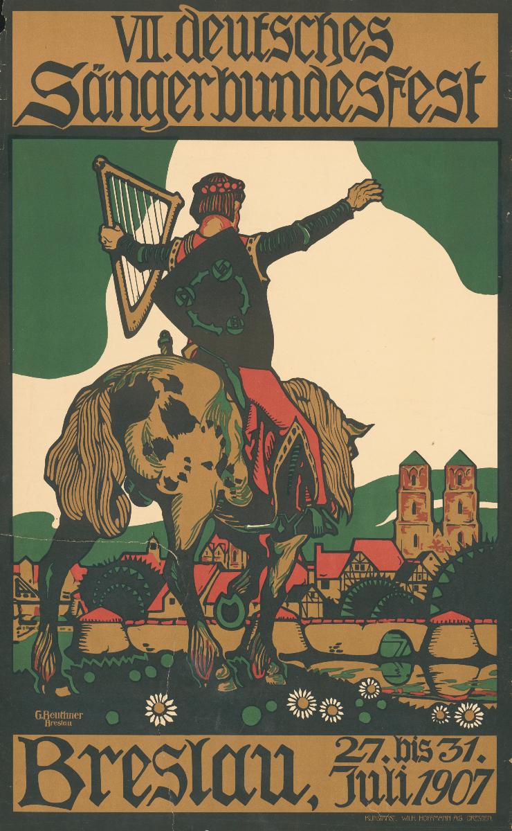 7. deutsches Sänger-Bundesfest Breslau 1907