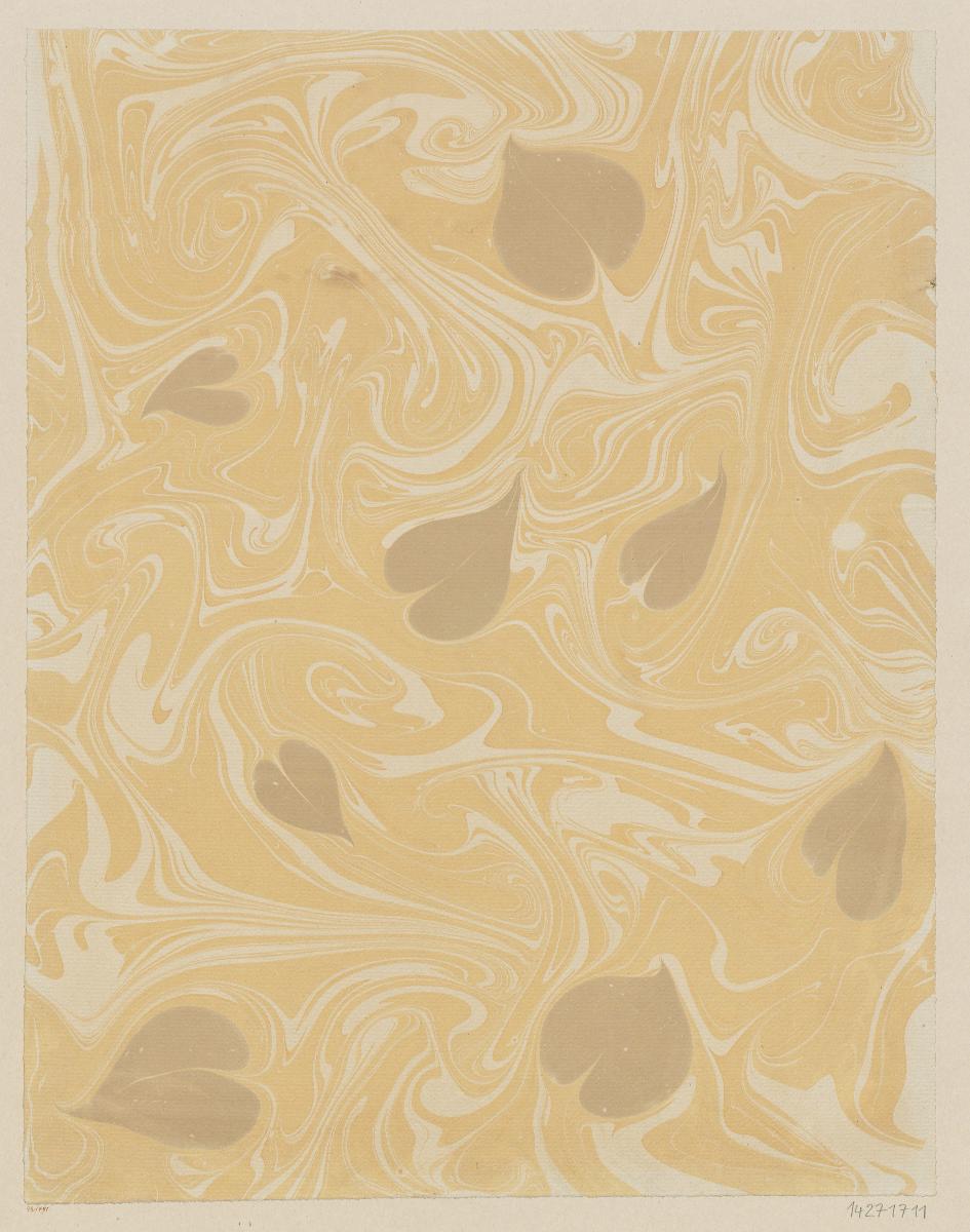 Marmormapier (mit floralen Motiven)