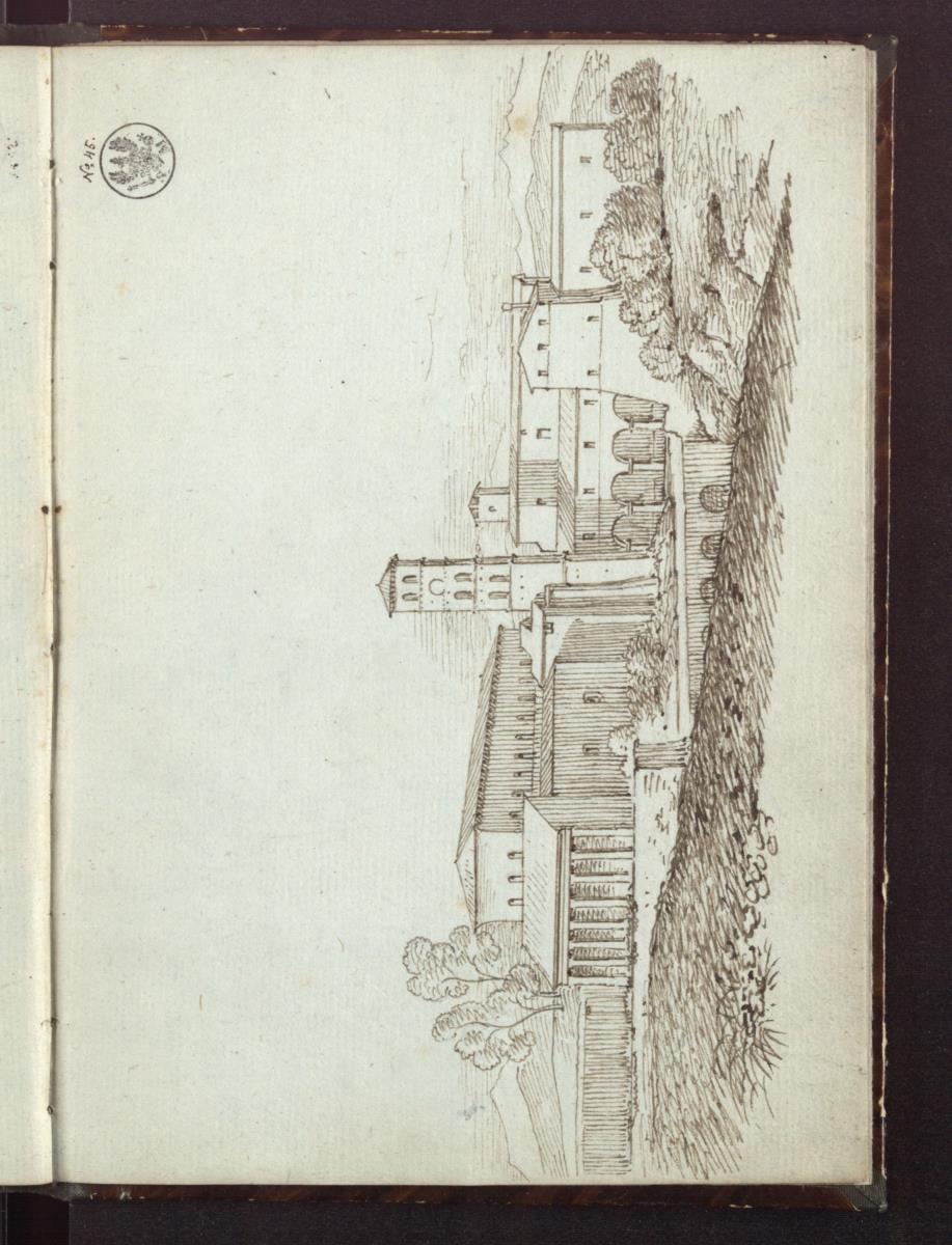 Ansicht von San Lorenzo fuori le mura mit Kloster