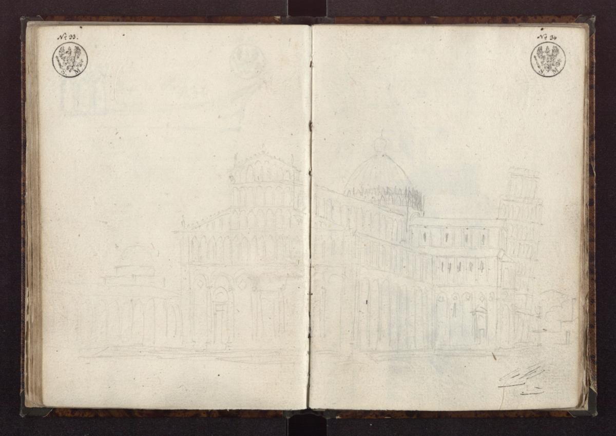 Der Dom von Pisa mit Campo Santo und Schiefem Turm