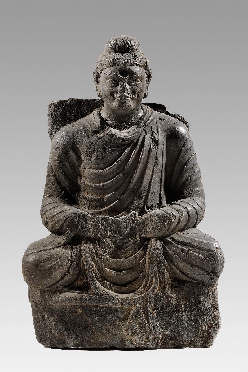 Meditierender Buddha (Fragment)