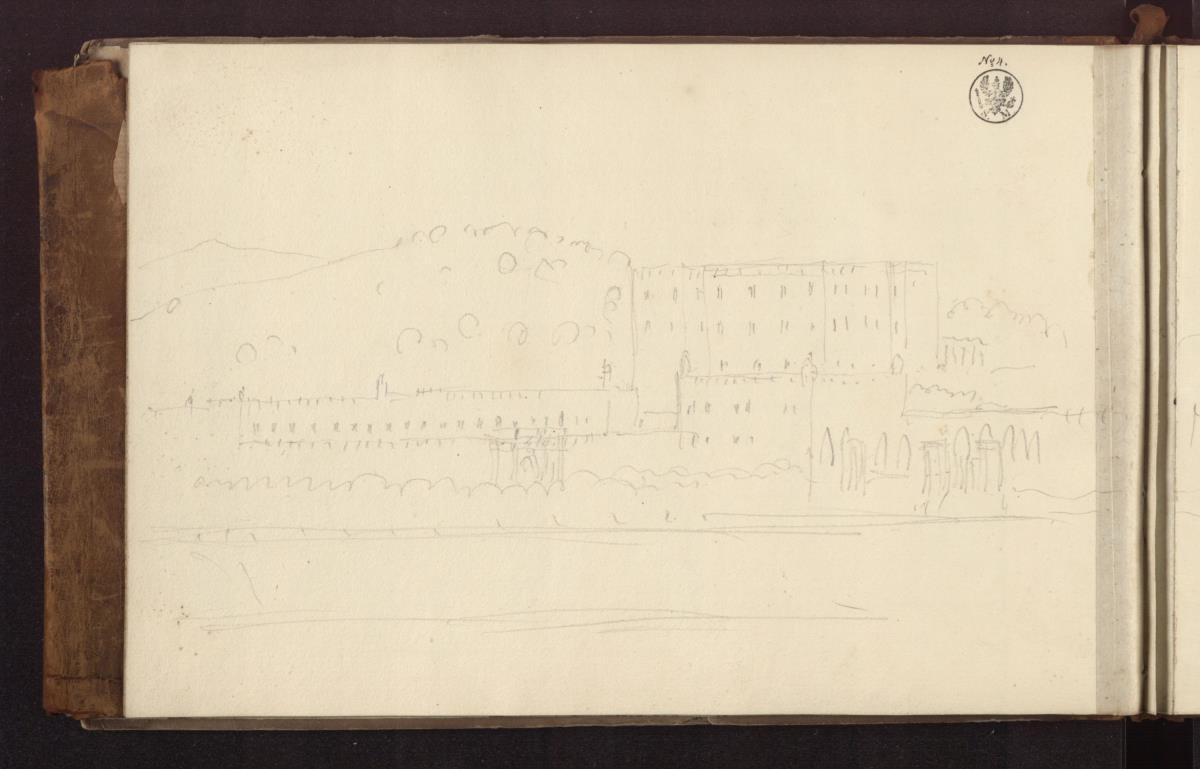Schloss Catajo nördlich von Battaglia in der Provinz Padua