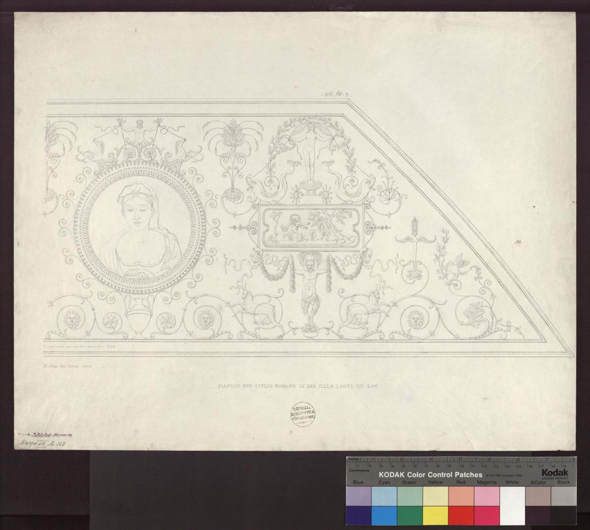Rom. Villa Lante. Detail einer Decke