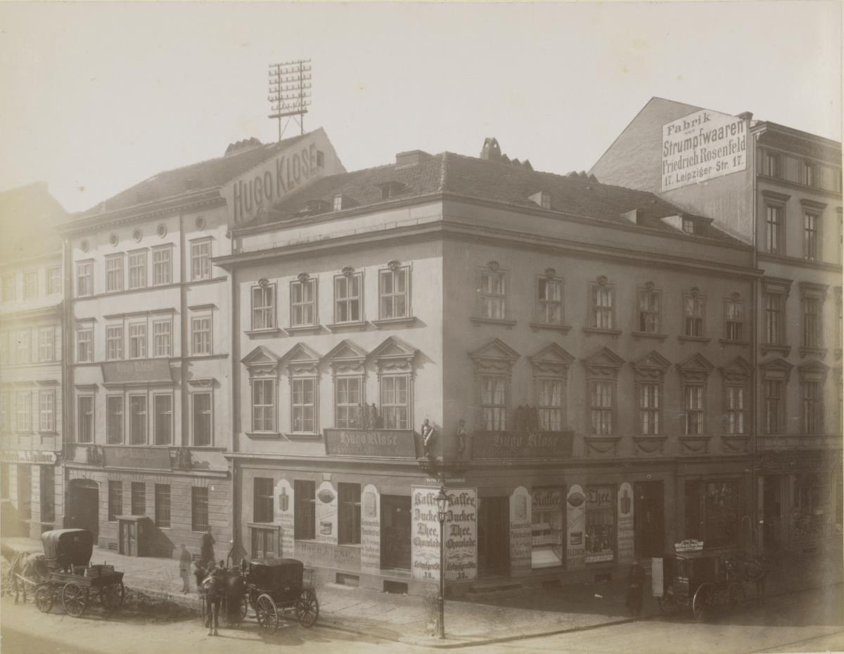 Berlin, Mauerstraße Ecke Leipziger Straße
