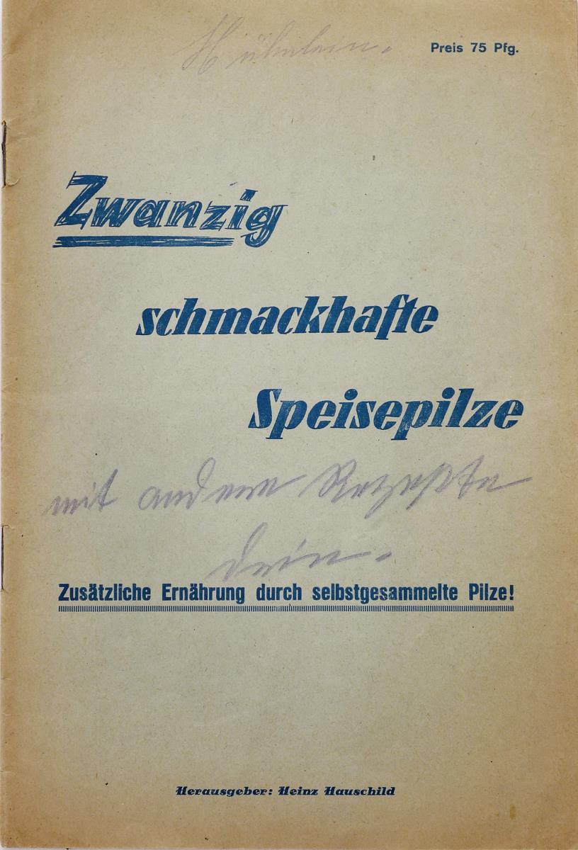 Zwanzig schmackhafte Speisepilze. Zusätzliche Ernährung durch selbstgesammelte Pilze.