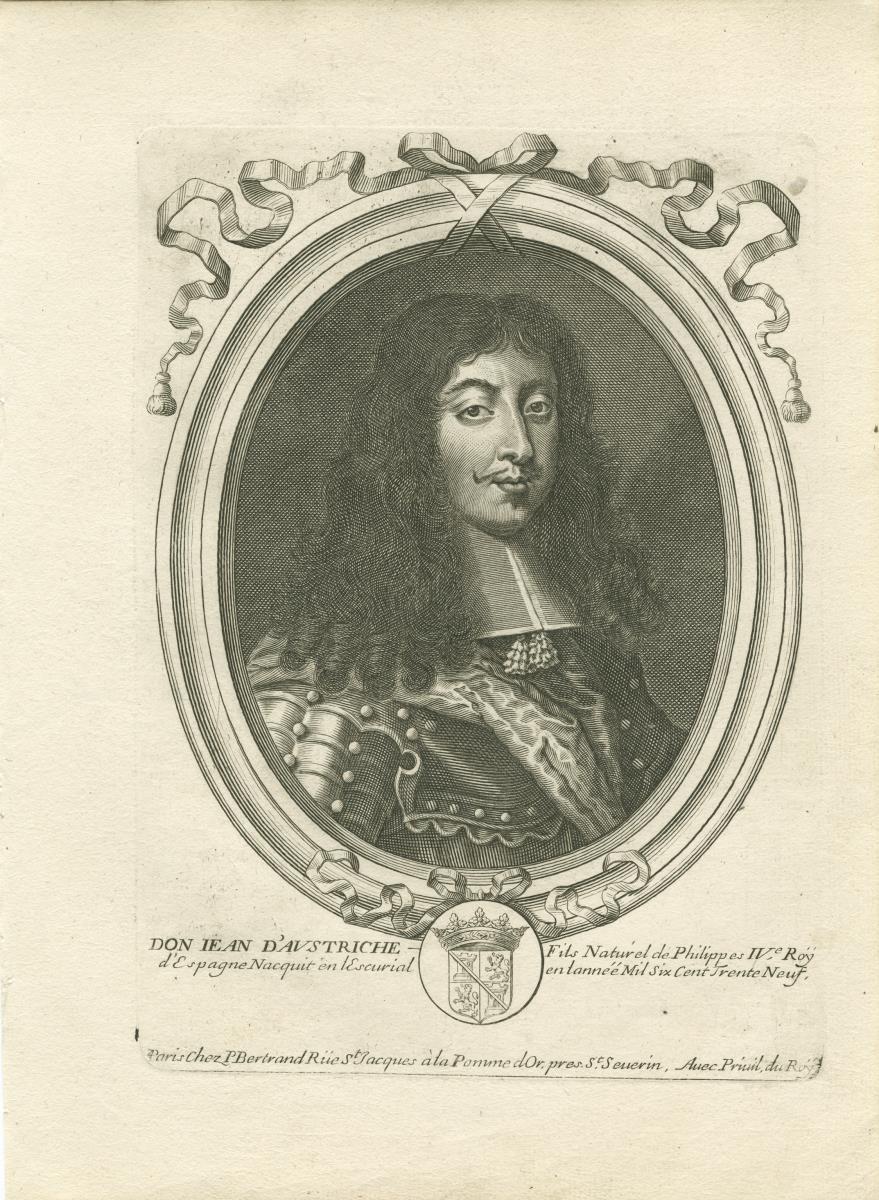 Porträt des Juan José de Austria