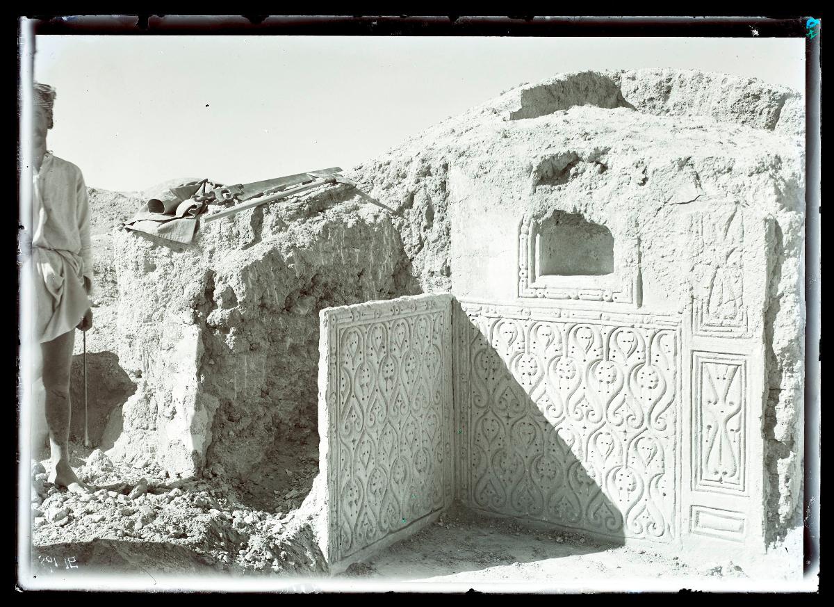 Haus XII, Raum 7, Stuckornamente (Ornament Nr. 141)