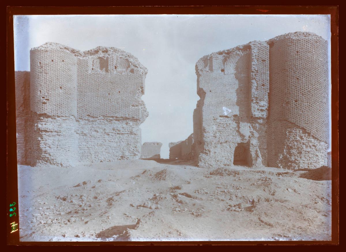 Große Moschee, Westfront, Südwestecke