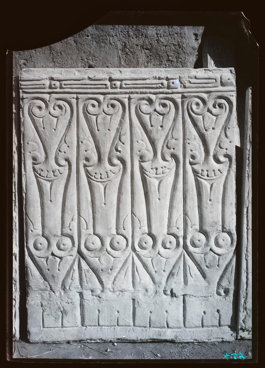 Privathäuser, Stuck, Haus XII, Zimmer 9 (Ornament Nr. 99)
