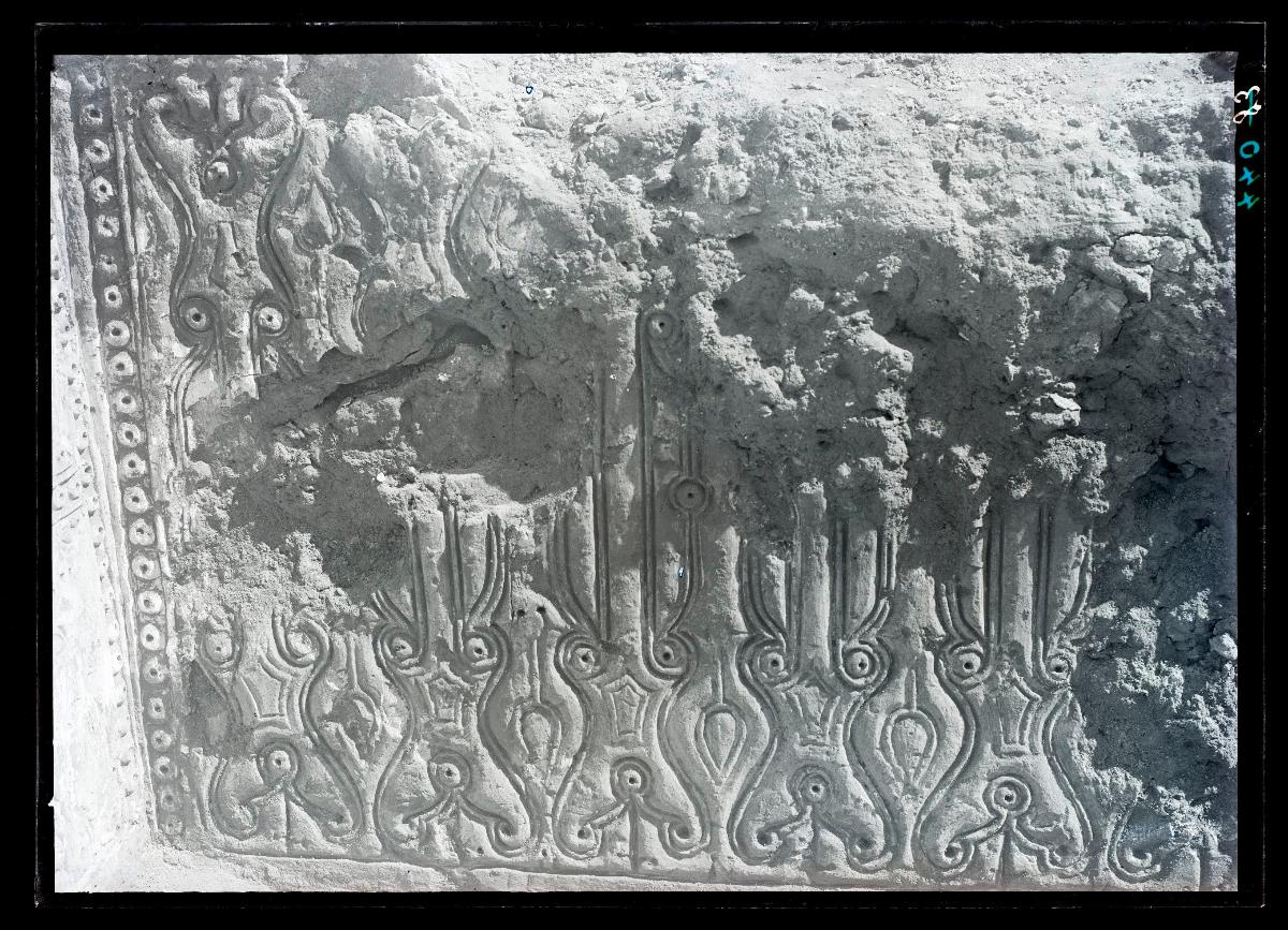 Privathäuser, Stuck, Haus III, Zimmer 2 (Ornament Nr. 117)