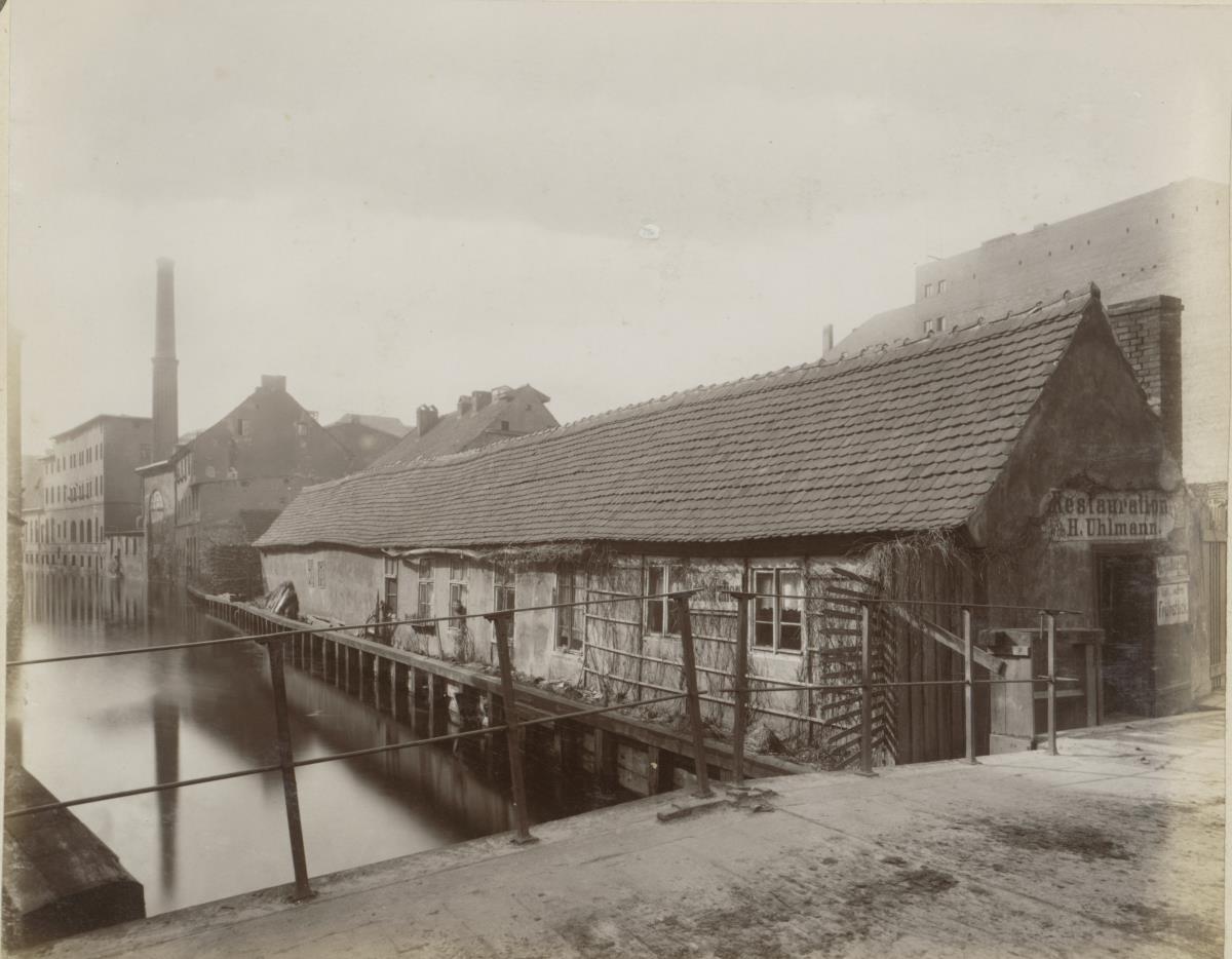 Berlin, Am Weidendamm, Gasthaus "Hammelkopf"