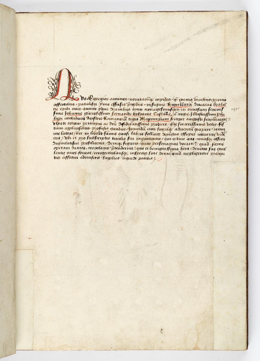 Einzug der Johanna von Kastilien in Brüssel am 9. Dezember 1496: Kommentar zu Der Erzengel Michael mit erhobenem Schwert über dem Teufel, umgeben von einem Wolkenkranz