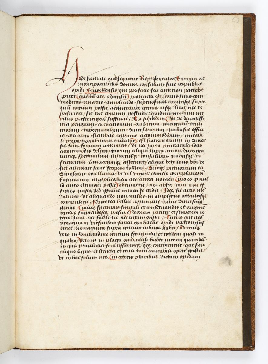 Einzug der Johanna von Kastilien in Brüssel am 9. Dezember 1496: Textseite