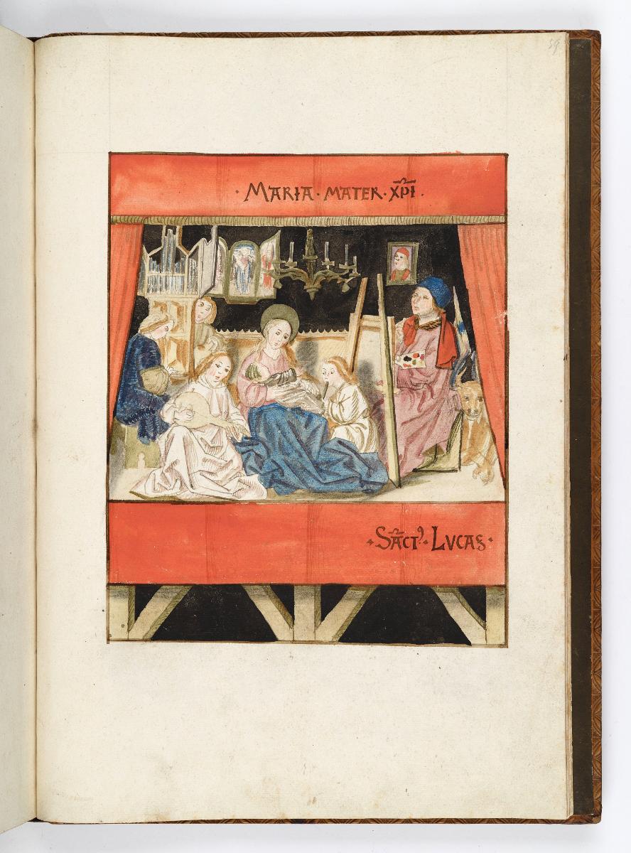 Einzug der Johanna von Kastilien in Brüssel am 9. Dezember 1496: Lebende Bilder: Lucas malt die Madonna