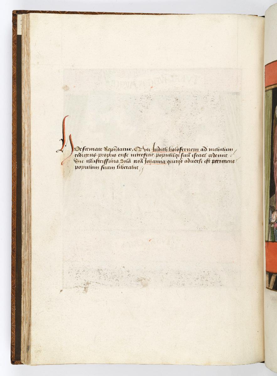 Einzug der Johanna von Kastilien in Brüssel am 9. Dezember 1496: Lebende Bilder: Kommentar zu Tod des Holofernes, dem Judith das Haupt abschlägt. vorn zwei schlafende Soldaten