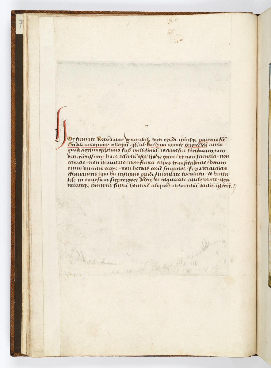 Einzug der Johanna von Kastilien in Brüssel am 9. Dezember 1496: Kommentar zu Die Geistlichen von Saint Gudule