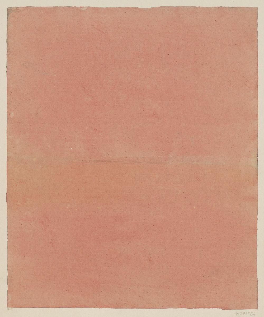 Einfarbig gestrichenes Papier (Büttenpapier mit Wasserzeichen)