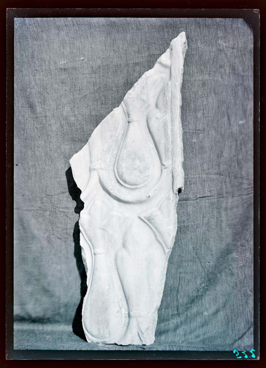 Marmor, Gips und Holz: Marmorfragmente (Ornament Nr. 135)