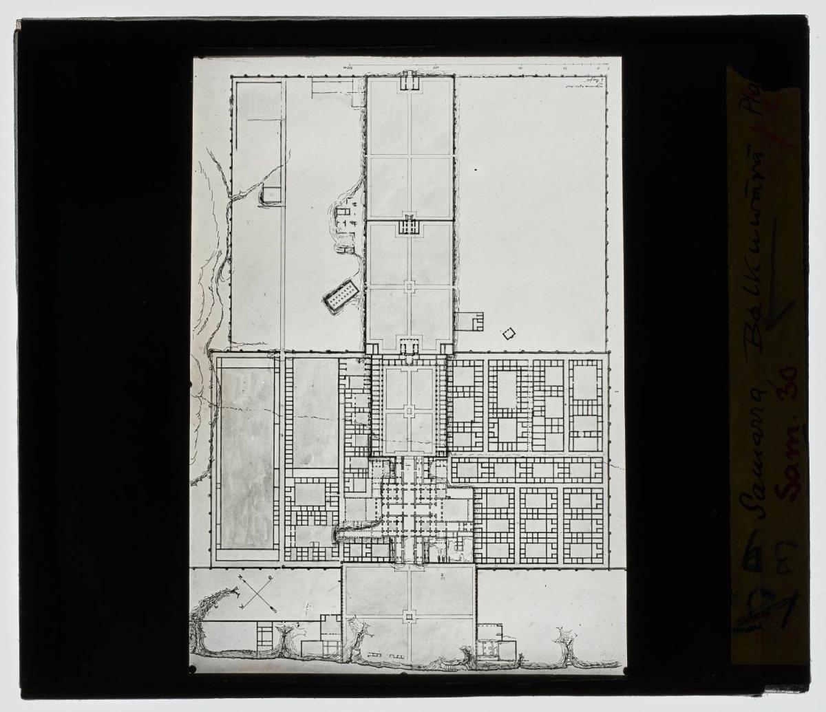 Balkuwara, Grundriss
