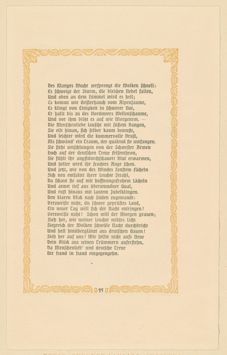 Probedruck zu Gottfried Schwab, Wolkenschatten und Höhenglanz