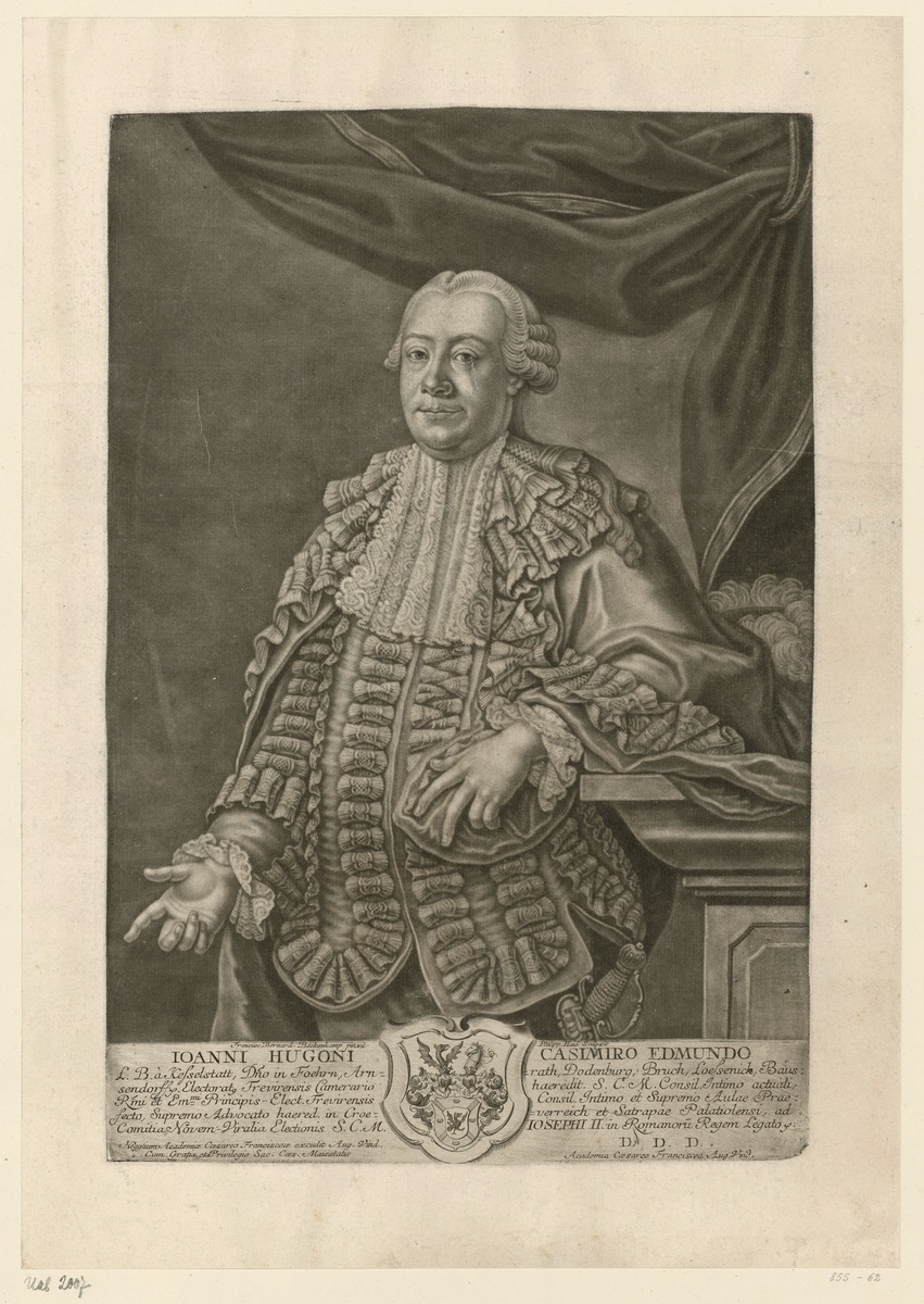 Bildnis Hugo Casimir Edmund Freiherr von Kesselstadt