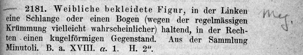 Weibliche bekleidete Figur