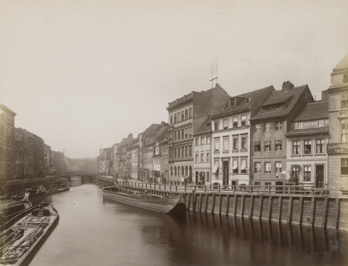 Berlin, Friedrichsgracht, Roßstraßenbrücke