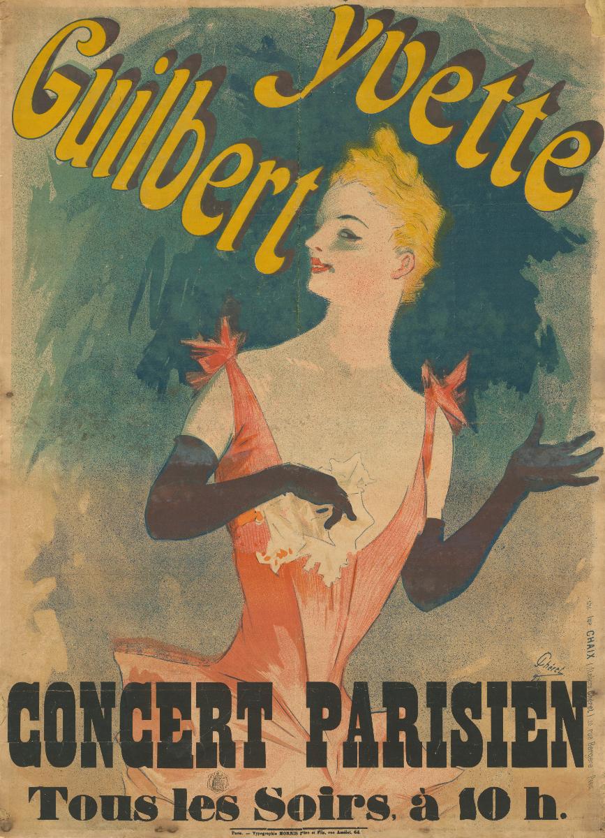 Yvette Guilbert au Concert Parisien