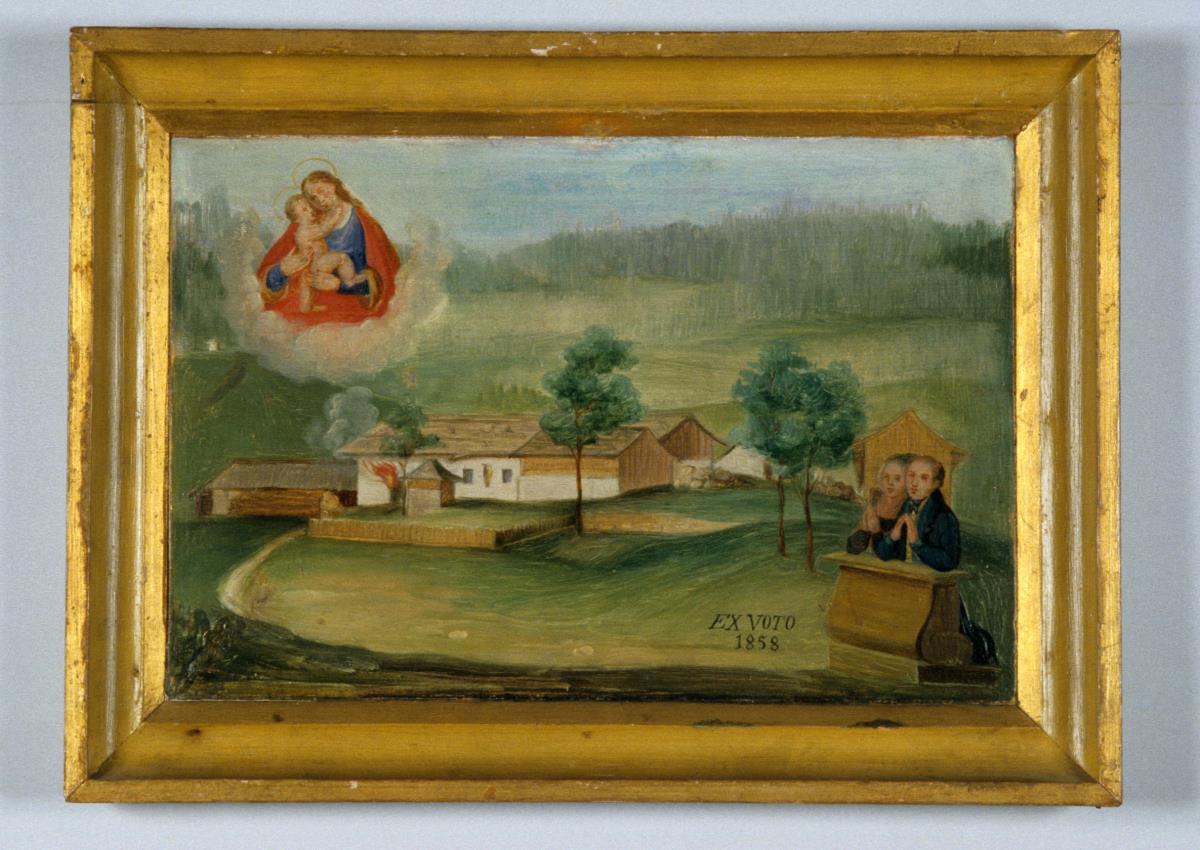 EX VOTO 1858.