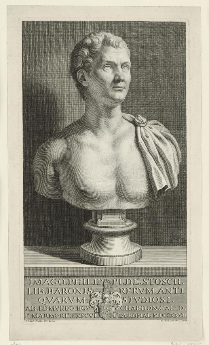 Büste des Philipp von Stosch