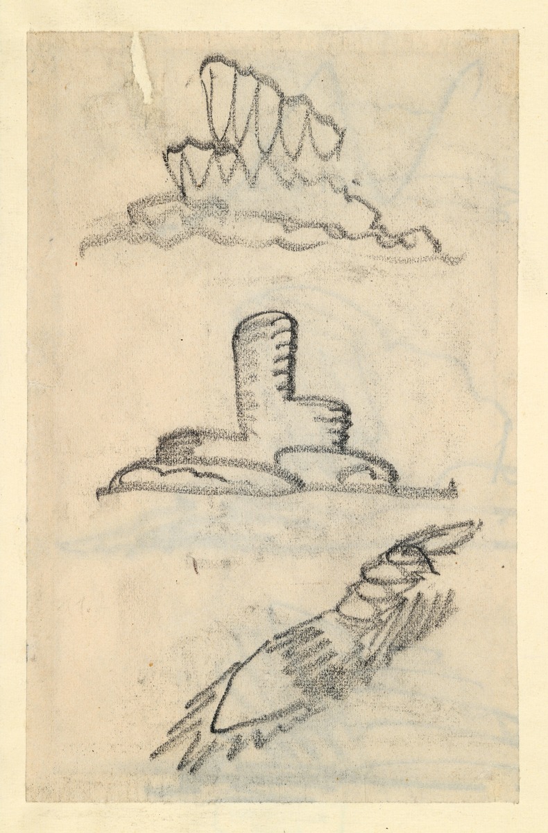 Imaginäre Skizze, Recto und Verso